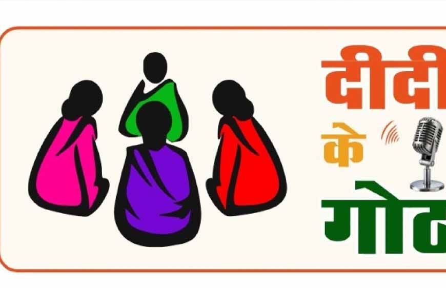 ग्रामीण महिलाओं के सशक्तिकरण की दिशा में पंचायत एवं ग्रामीण विकास विभाग की नई पहल : ‘दीदी के गोठ’ रेडियो कार्यक्रम का होगा शुभारंभ