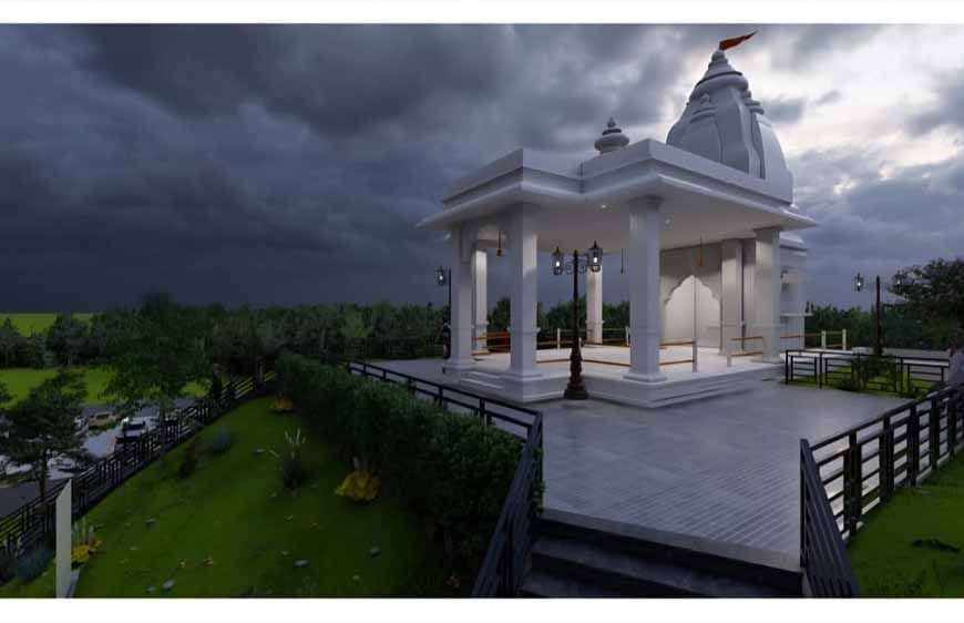 छतरपुर में बुंदेलखंड का पहला श्रीकृष्ण धाम, EXCLUSIVE 3D तस्वीरें आईं सामने