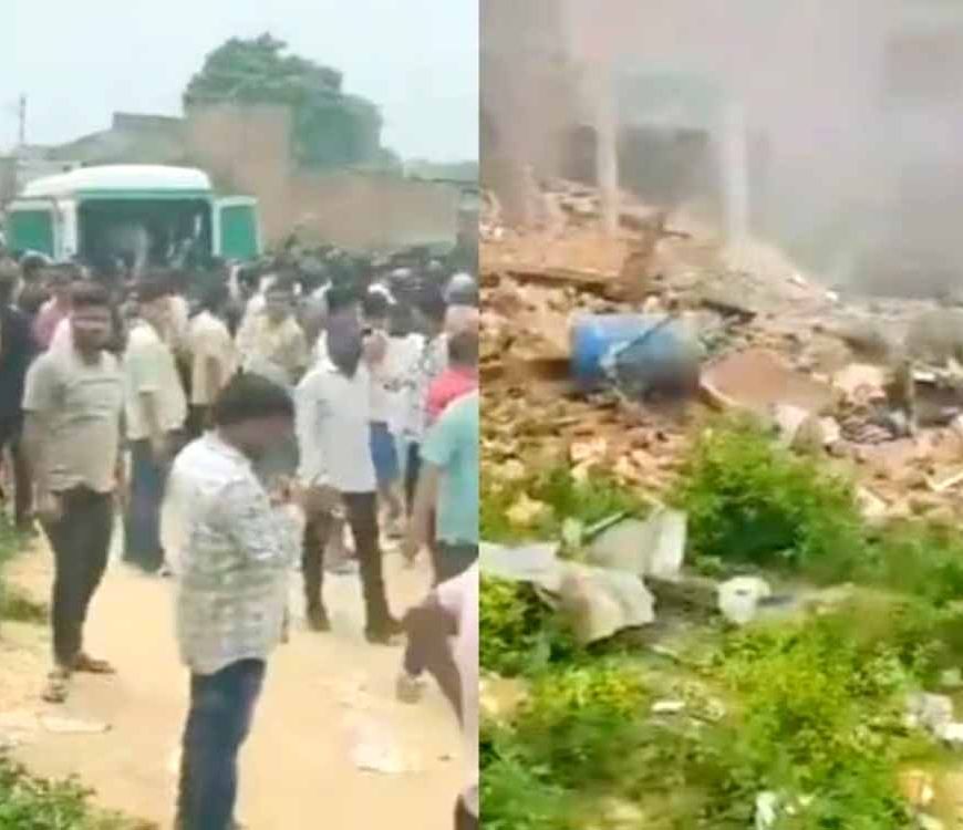 लखनऊ में पटाखा फैक्टरी में विस्फोट: 7 की मौत, 5 घायल, मचा हड़कंप