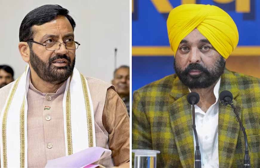 हरियाणा और पंजाब के CM आमने-सामने, लेटर को लेकर बढ़ा घमासान