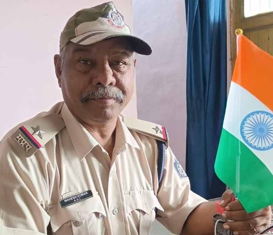 दमोह में सड़क हादसा, तेज रफ्तार बस ने GRP ASI को कुचला