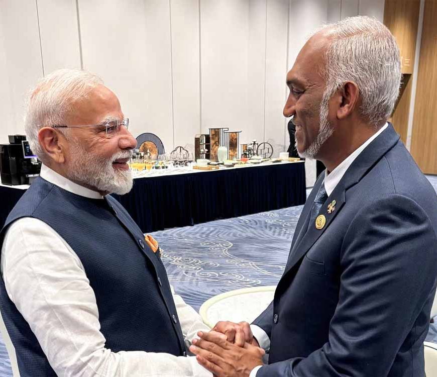 मालदीव के साथ भारत का विकासात्मक सहयोग हमारे लोगों के लिए अत्यंत लाभकारी है: पीएम मोदी