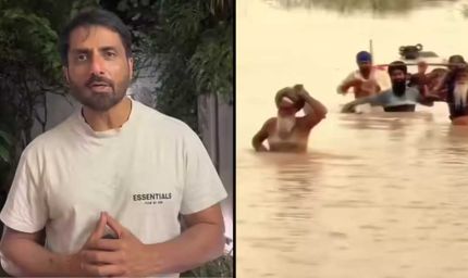 पंजाब बाढ़ राहत में उतरे सोनू सूद : बोले- जान भी चली जाए तो पीछे नहीं हटूंगा