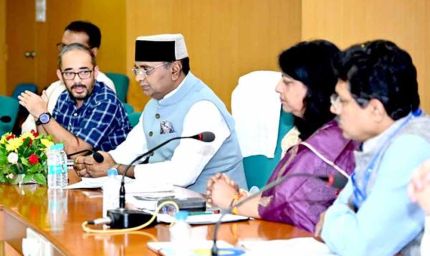 मंत्री विश्वास कैलाश सारंग ने की मध्यप्रदेश राज्य सहकारी बैंक की समीक्षा