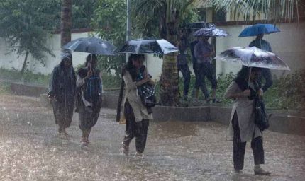 हरियाणा में भारी बारिश का रेड अलर्ट, 5 जिलों में स्कूल बंद, कर्मचारियों की छुट्टियां रद्द