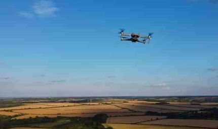 गौरेला पेंड्रा मरवाही : स्वामित्व योजना के तहत 24 गांवों में चल रहा है ड्रोन सर्वे का कार्य