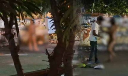 टीकमगढ़ : सड़क पर नग्न किन्नर का उत्पात, पुलिस ने साड़ी पहनाने के लिए दो घंटे दौड़ लगाई