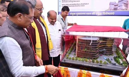 CM विष्णुदेव साय ने किया पावर कंपनी मुख्यालय का शिलान्यास, बोले- अब छत्तीसगढ़ में मुफ्त बिजली का दौर