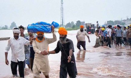 पंजाब में 1988 के बाद सबसे भीषण बाढ़, 37 की मौत और 3.5 लाख से ज्यादा प्रभावित