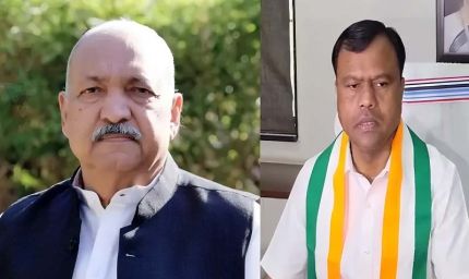 राजीव भवन में अचानक मुलाकात: रविंद्र चौबे ने दीपक बैज से की चर्चा, चुनावी रणनीति पर फोकस