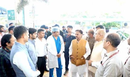उप मुख्यमंत्री शुक्ल ने एम्स भोपाल की व्यवस्थाओं का किया अवलोकन