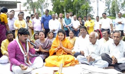 राज्यमंत्री कृष्णा गौर ने 13 करोड़ से अधिक लागत के निर्माण कार्यों का किया भूमिपूजन