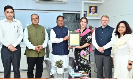 रायपुर : विकसित छत्तीसगढ़ के निर्माण में यूनिसेफ इंडिया देगा तकनीकी सहयोग