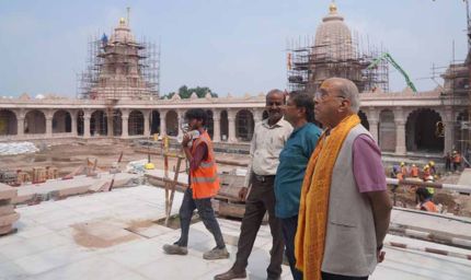राम मंदिर निर्माण पर अब तक 1400 करोड़ खर्च, L&T और TCS का कार्यकाल बढ़ा – 200 करोड़ से बनेंगी गैलरियां