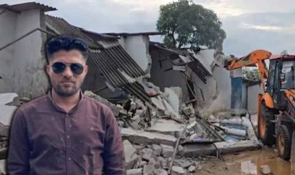 पत्रकार मुकेश चंद्रकार हत्याकांड में कड़ा एक्शन, प्रशासन ने आरोपित ठिकानों पर चलवाया बुलडोजर