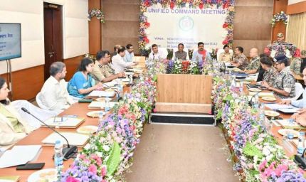 रायपुर : मुख्यमंत्री विष्णु देव साय की अध्यक्षता में यूनिफाइड कमांड की बैठक आयोजित