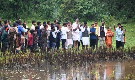 मंत्री प्रहलाद पटेल ने 32 नदियों के सोर्स का दौरा किया, केवल 7 में ही पानी मिला