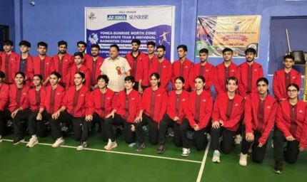 हरियाणा के नाम नॉर्थ जोन बैडमिंटन चैंपियनशिप का खिताब