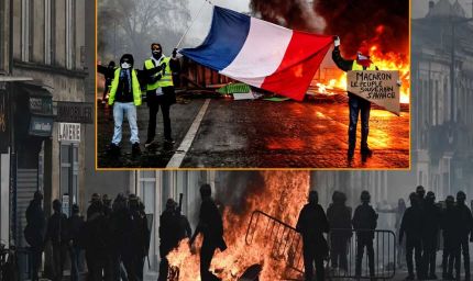 नेपाल की राह पर फ्रांस: सड़कों पर प्रदर्शन, 80,000 पुलिसकर्मी तैनात