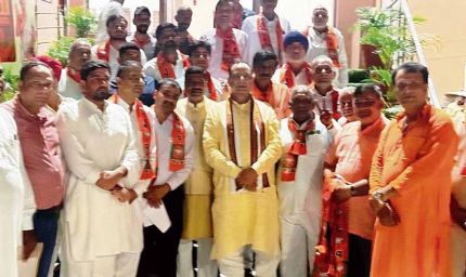 भाजपा प्रदेशाध्यक्ष की मौजूदगी में ग्रामीणों की पार्टी में हुई वापसी