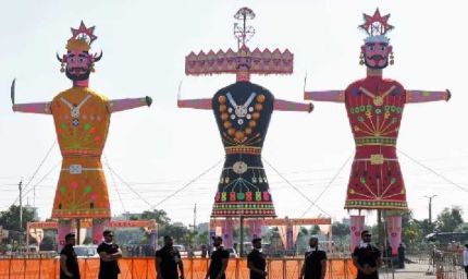 कोटा में बन रहा दुनिया का सबसे ऊंचा रावण, पहली बार रिमोट से होगा दहन! तकनीक से जुड़ा परंपरा का अनोखा संगम