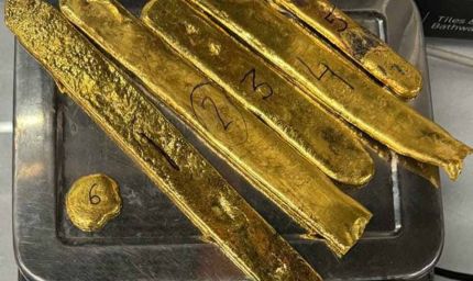 जयपुर एयरपोर्ट पर सोने की बड़ी खेप बरामद, सउदी अरब से अंडरवियर में छुपाकर लाया गया 2.18 करोड़ का सोना