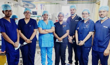 रायपुर : अम्बेडकर अस्पताल के जनरल सर्जरी विभाग में एक और विदेशी युवती का सफल ऑपरेशन