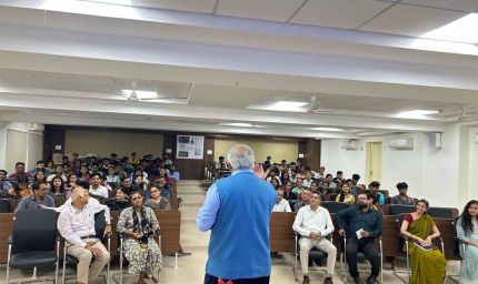 एमसीयू के मीडिया प्रबंधन विभाग में विशेष व्याख्यान : छात्रों ने सीखे कॉरपोरेट जगत के सफलता के गुर
