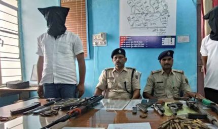 भोजपुर में एसटीएफ की बड़ी सफलता: AK-47 समेत हथियारों के साथ दो तस्कर गिरफ्तार