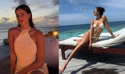 Ananya Pandey का ग्लैमरस मालदीव वेकेशन लुक, White Bikini में दिखाया स्टाइल स्टेटमेंट