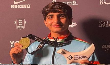 हरियाणा की मीनाक्षी हुड्डा ने किया कमाल, कजाक बॉक्सर को हराकर जीता गोल्ड