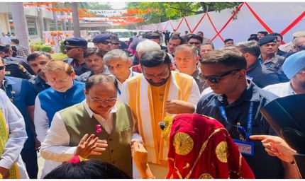 जेपी नड्डा ने एमडीयू में किया पौधारोपण, साथ थे सीएम नायब सैनी