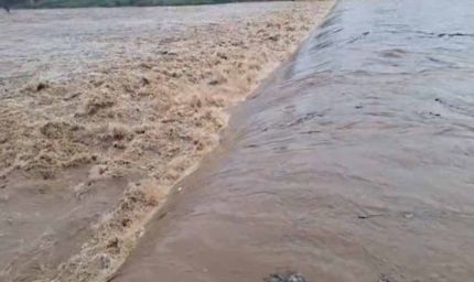 रामानुजगंज में मूसलाधार बारिश: कन्हर नदी उफान पर, निचली बस्तियों में जलभराव