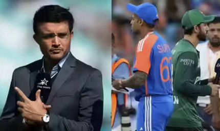 सौरव गांगुली का IND vs PAK हैंडशेक विवाद पर बड़ा बयान, सूर्या के फैसले का किया समर्थन