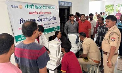 रोटरी क्लब ग्रेटर राजपुरा की ओर से मेडिकल जांच शिविर लगाया गया