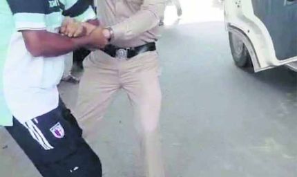 पीआरटीसी और पुलिस के बीच संघर्ष, हाईवे जाम, दो पुलिसकर्मी निलंबित