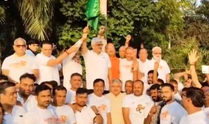 नमो युवा रन: केंद्रीय मंत्री शेखावत ने कहा, देश की तरक्की के साथ फिटनेस भी ज़रूरी