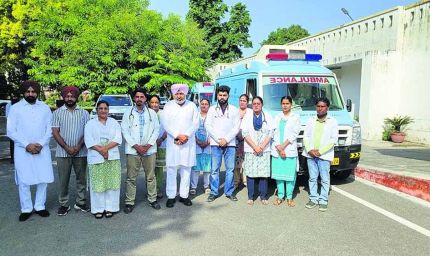 दिड़बा बाढ़ में राहत कार्य: तीन एम्बुलेंस तुरंत रवाना