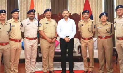 44 वां उपपुलिस अधीक्षक प्रशिक्षण बैंच के 10 प्रशिक्षु डीएसपी पहुंचे मैहर, पुलिस अधीक्षक मैहर से की शिष्टाचार भेंट