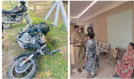 ग्रेटर नोएडा में सड़क हादसा: टैंकर से टकराई बुलेट, B.Tech के 3 छात्रों की मौके पर मौत