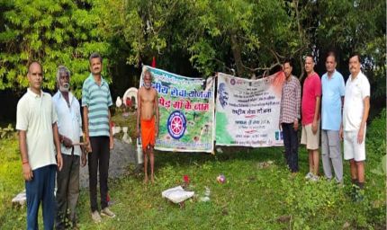 महाविद्यालय मैहर ने गोदग्राम मानपुर में चलाया स्वच्छता सेवा पखवाड़ा अभियान