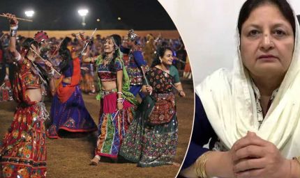 स्कूल-कॉलेज के छात्रों को कांग्रेस नेत्री रुबीना खान की नसीहत: 'गरबा जैसे आयोजनों से दूर रहें'