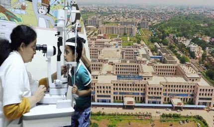 भोपाल: AIIMS कैंप में खुलासा, 8वीं से 12वीं कक्षा की 22% बालिकाएं आंखों की बीमारी से ग्रसित