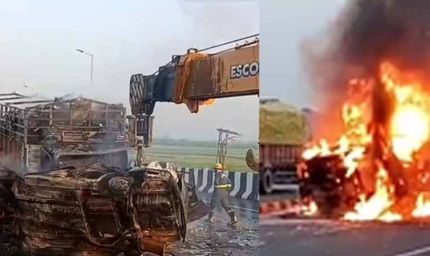 चंदे से खरीदी कार बनी काल: हादसे में चार दोस्तों की मौत, पांचवां बचा