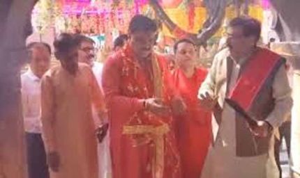 नैना देवी धाम में उमड़ी श्रद्धालुओं की भीड़, हरियाणा के डिप्टी स्पीकर ने भी किए दर्शन