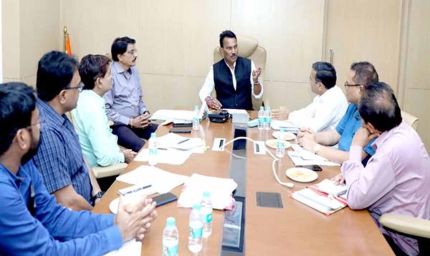 एनएचएआई इंदौर बायपास पर निर्माणाधीन फ्लाईओवर के कार्य शीघ्र करे पूर्ण: जल संसाधन मंत्री सिलावट