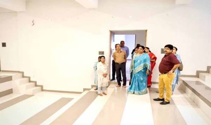 मंत्री निर्मला भूरिया का बाल निकेतन का औचक निरीक्षण : बच्चों के सर्वांगीण विकास के लिए दिए सख्त निर्देश