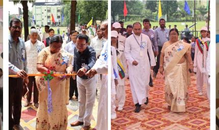 भारत ज्योति विद्यालय मंडला में भव्य कला एवं प्रदर्शनी कार्यक्रम संपन्न