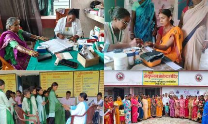 रांची में 'स्वस्थ नारी, सशक्त परिवार' अभियान: 29,000+ स्वास्थ्य शिविर, लाखों लोगों को फायदा
