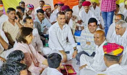 नागौर की राजनीति में मिर्धा परिवार की घर वापसी, तेजपाल फिर कांग्रेस में शामिल